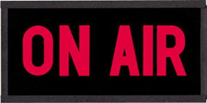 Avviso di 'on-air' quando si trasmette in radio